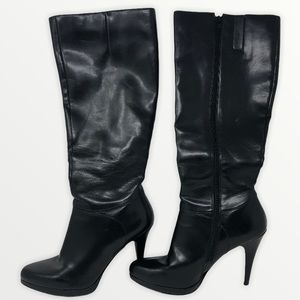 Nine West Knee High Heeled Boots